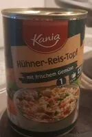 Количество сахара в Hühner-Reis-Topf