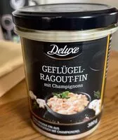 Количество сахара в Geflügel Ragout- Fin