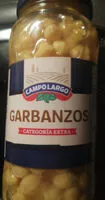 入っている砂糖の量 Garbanzos categoría extra