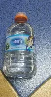 Sokerin määrä sisällä Agua mineral natural