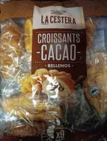 Cantidad de azúcar en Croissants cacao