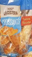 Cantidad de azúcar en Croissants