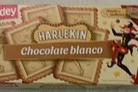 चीनी की मात्रा harlekin chocolate blanco