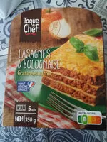 Cantidad de azúcar en Lasagnes à la bolognaise