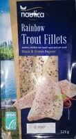 入っている砂糖の量 Regenbogen Forellenfilets Pfeffer