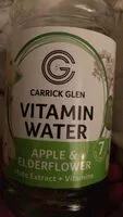 Amount of sugar in Vitamin water: Apple & Elderflower