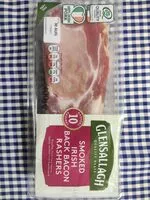 Sokerin määrä sisällä Irish Bacon Rashers