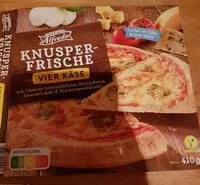 Sokerin määrä sisällä Knusper frische vier Käse