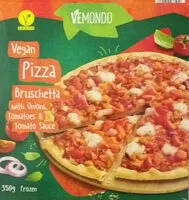 Suhkru kogus sees Vegan pizza Bruschetta