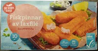 Jumlah gula yang masuk Ocean Sea Fiskpinnar av laxfilé