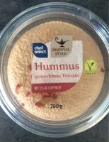 Jumlah gula yang masuk Hummus getrocknete Tomaten mit Sesam