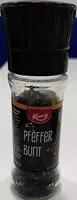 Suhkru kogus sees Pfeffer Bunt