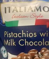 含糖量 Pistachios with milk chocolate
