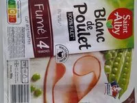 Suhkru kogus sees Blanc de poulet fumé