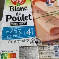 Suhkru kogus sees Blanc de poulet 100% filet -25% de sel