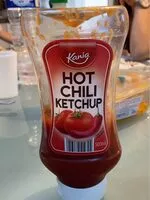 Sokerin määrä sisällä Hot Chili Ketchup