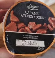 Zuckermenge drin Caramel yogurt