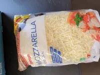 Jumlah gula yang masuk Mozzarella gerieben