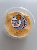 Amount of sugar in Hummus harissa spread