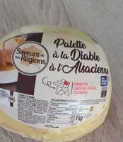 Zuckermenge drin Palette à la diable à l'Alsacienne
