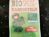 Suhkru kogus sees BIO Speisekartoffeln