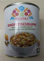 Quantité de sucre dans Rindfleischsuppe nach osteuropäischer Art
