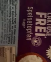 Jumlah gula yang masuk Speisetopfen Laktosefreie