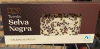 Suhkru kogus sees Turrón selva negra