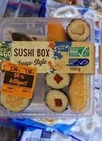 Zuckermenge drin Sushi Box