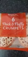 Zuckermenge drin Crumpets