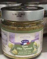 Количество сахара в Provence style Green Olive Tapenade