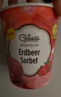 Erdbeersorbet