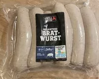 Suhkru kogus sees Delikatessbratwurst