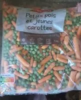 चीनी की मात्रा Petits pois et jeunes carottes