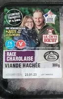 入っている砂糖の量 Viande hachée race charolaise 5% mat gr