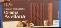 Suhkru kogus sees Turrón chocolate Crema Avellana