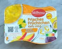 Suhkru kogus sees Frisches Früchtchen - Kefir mild - Mango-Maracuja