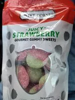 入っている砂糖の量 juicy strawberry