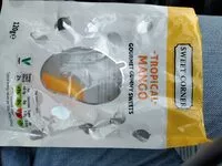入っている砂糖の量 tropical mango