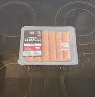 Suhkru kogus sees Rinder-Cevapcici