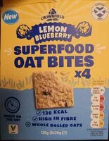 入っている砂糖の量 Lemon Blueberry Superfood Oat Bites