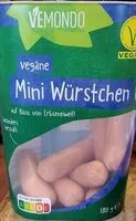 入っている砂糖の量 Vegane Mini Würstchen