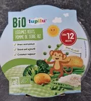 Количество сахара в Légumes verts, pomme de terre, riz