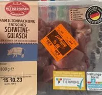 Quantité de sucre dans Schweinegulasch