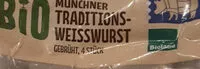 Quantité de sucre dans Bio Traditionsweißwurst