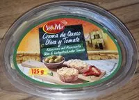 Zuckermenge drin Käsecreme mit Manzanilla Olive & halbgetrockneter Tomate (Crema de Queso Oliva y Tomate)