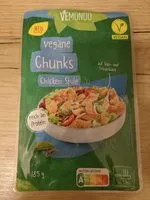 Количество сахара в Vegane Chunks Chicken Style