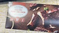 चीनी की मात्रा Pork rib rack
