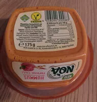 Suhkru kogus sees Hummus Paprika-Chili