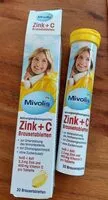 入っている砂糖の量 zink+c brausetabletten